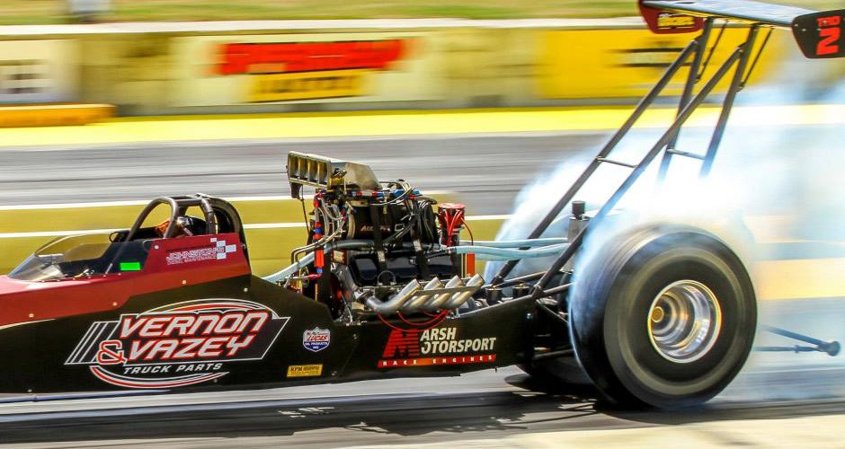 CHRIS 'CJ' JOHNSTON: TOP ALCOHOL DRAGSTER