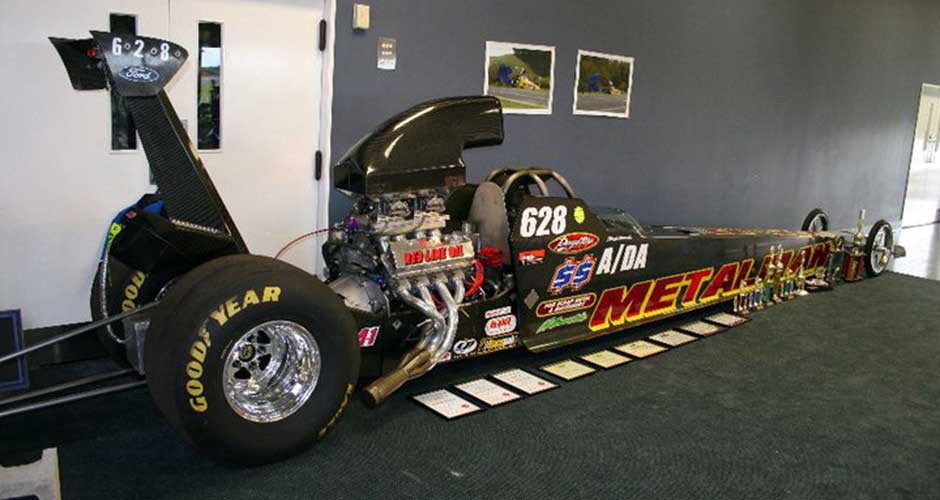 THE MARSH MOTORSPORT SMALL BLOCK FORD POWERED DRAGSTER