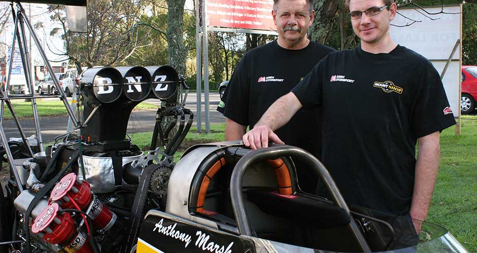 THE MARSH MOTORSPORT TOP FUEL DRAGSTER