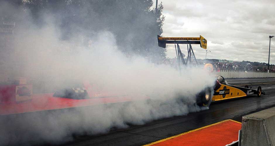 THE MARSH MOTORSPORT A-FUEL DRAGSTER