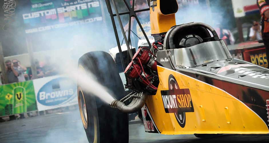 THE MARSH MOTORSPORT A-FUEL DRAGSTER
