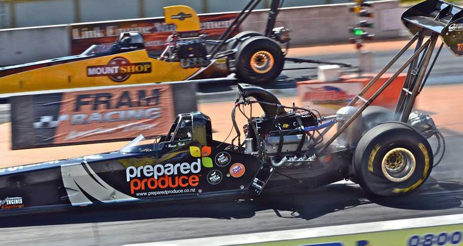 THE MARSH MOTORSPORT A-FUEL DRAGSTER