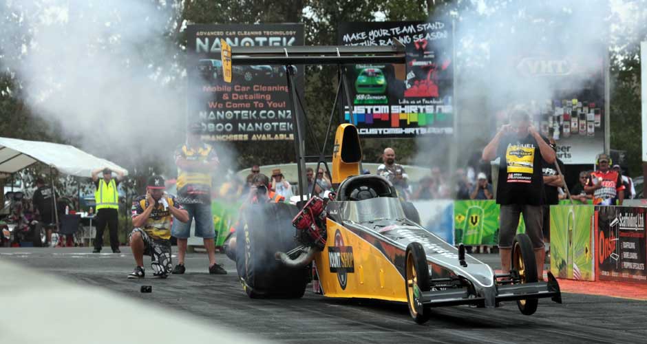 THE MARSH MOTORSPORT A-FUEL DRAGSTER