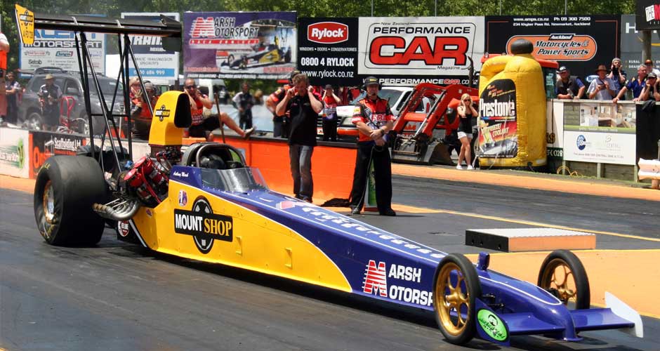 THE MARSH MOTORSPORT A-FUEL DRAGSTER