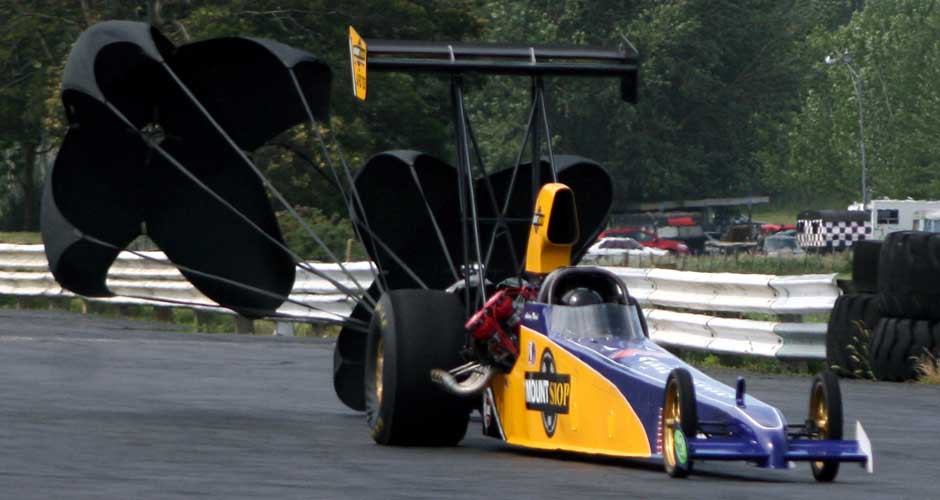 THE MARSH MOTORSPORT A-FUEL DRAGSTER