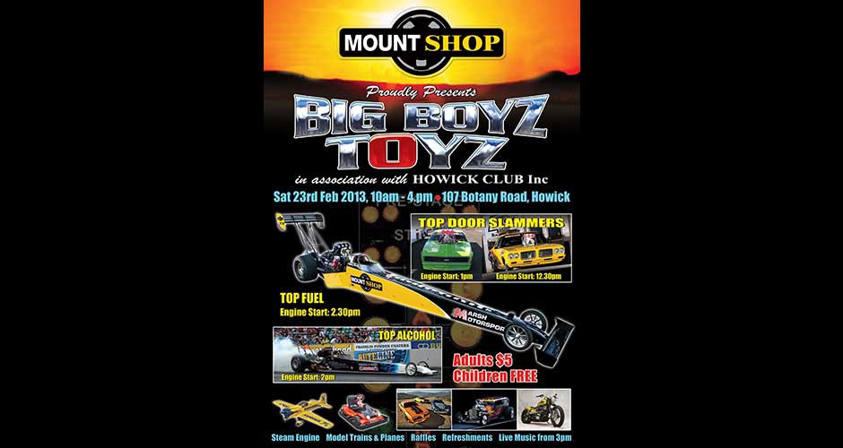 Big Boys Toys Poster